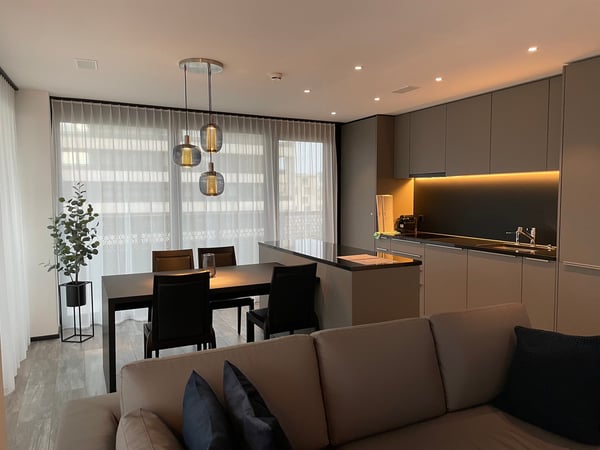 Zürich Three Point, wunderschöne, hochwertige und vollständig möblierte 1.5 Zimmer Neubauwohnung 6