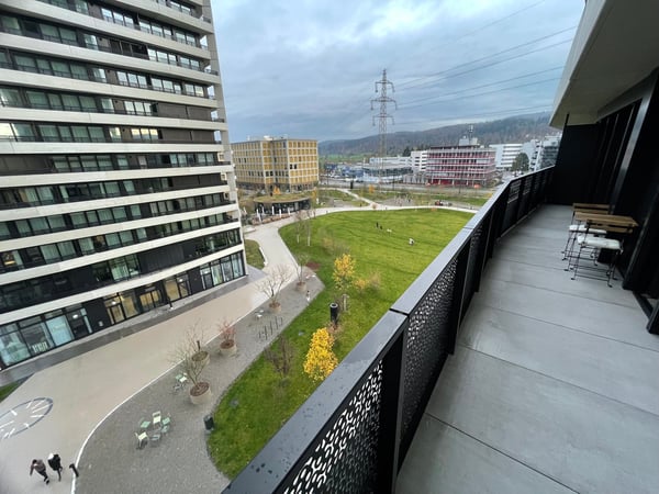 Zürich Three Point, wunderschöne, hochwertige und vollständig möblierte 1.5 Zimmer Neubauwohnung 18