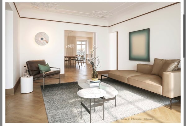 Charmante 2-Zimmer-Jugendstilwohnung mit Balkon in Luzern 3