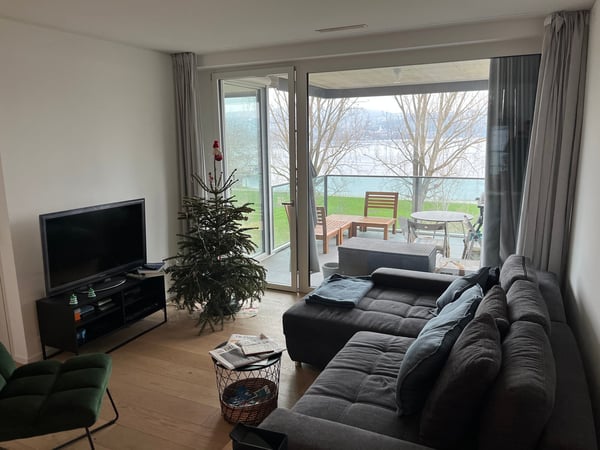 Moderne 4.5-Zimmer-Wohnung mit Seeblick am Mythenquai 2