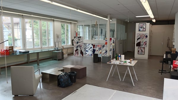 Helles, grosszügiges Atelier / Gewerberaum im denkmalgeschützten Industriebau (Hinterhof) 2