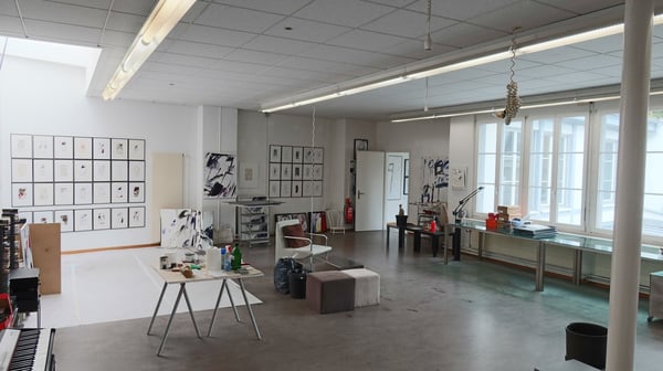 Helles, grosszügiges Atelier / Gewerberaum im denkmalgeschützten Industriebau (Hinterhof) 3