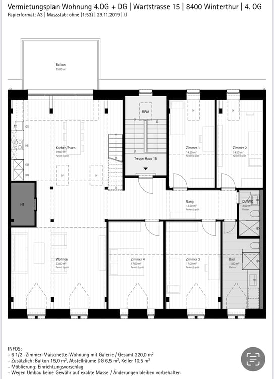 Exklusive 9.5-Zimmer-Maisonette-Wohnung mit historischem Charme in Winterthur 13