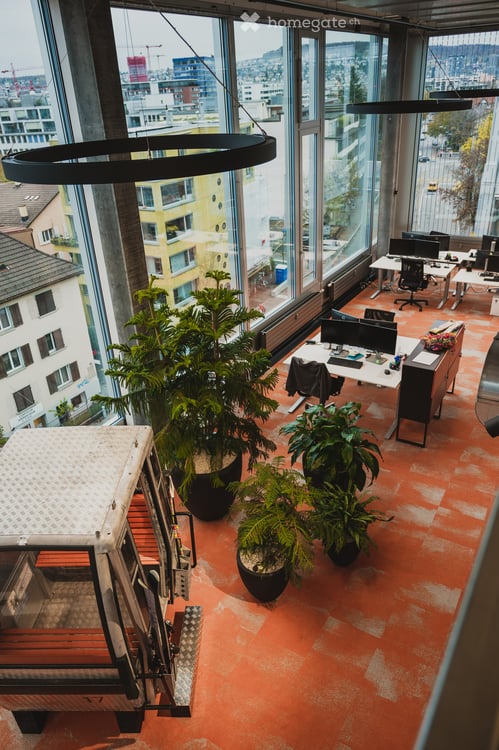 Exklusive Vermietung: Modernes Grossraumbüro (980 m²) – Albisriederstrasse 253, 8047 Zürich 4
