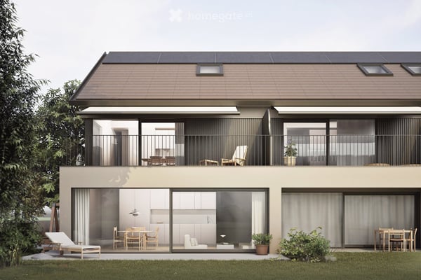 Appartement 4.5 pièces REZ JARDIN _SUD_TERRASSE_VUE_TRAVERSANT 2