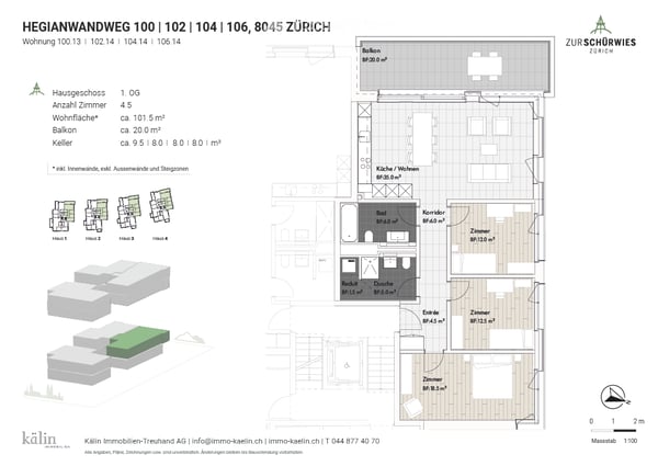 4.5-Zimmer Neubau-Erstbezug am Fusse des Uetlibergs 12
