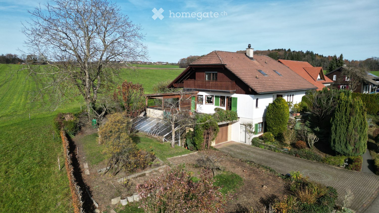 Immobilie in Sonterswil - Freistehendes 2.5 Zimmer Einfamilienhaus in unverbaubarer Panoramalage - Bild 4