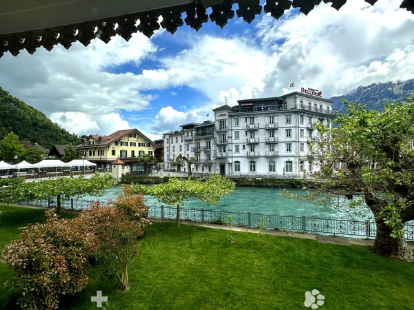 Historisches Bijou mit Aare- und Jungfraublick – Residence du Pont, Interlaken 6