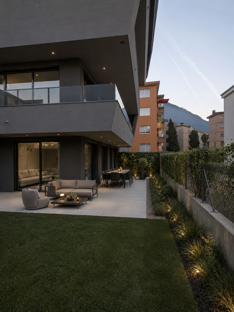 Nuova residenza di soli 5 appartamenti con unica proprietà con giardino privato di 180 m2 6