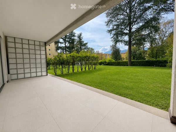 Residenza Verdeblu – 3.5 locali al piano terreno laterale con due giardini privati 14
