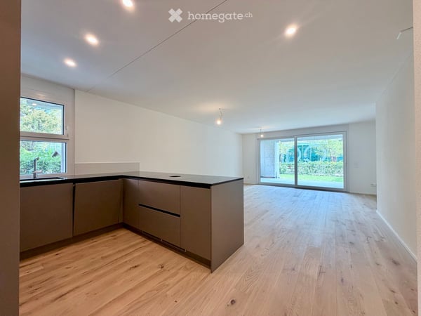 Residenza Verdeblu – 3.5 locali al piano terreno laterale con due giardini privati