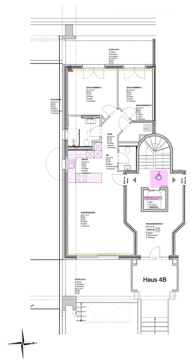 Residenza Verdeblu – 3.5 locali al piano terreno laterale con due giardini privati 16
