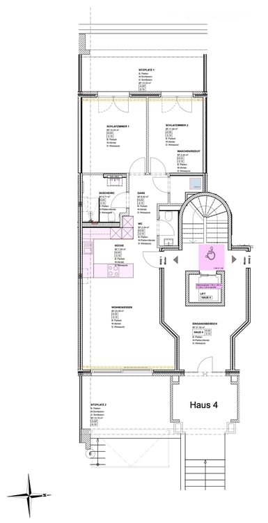 Residenza Verdeblu – Appartamento 3.5 locali al piano terreno con due giardini privati 12