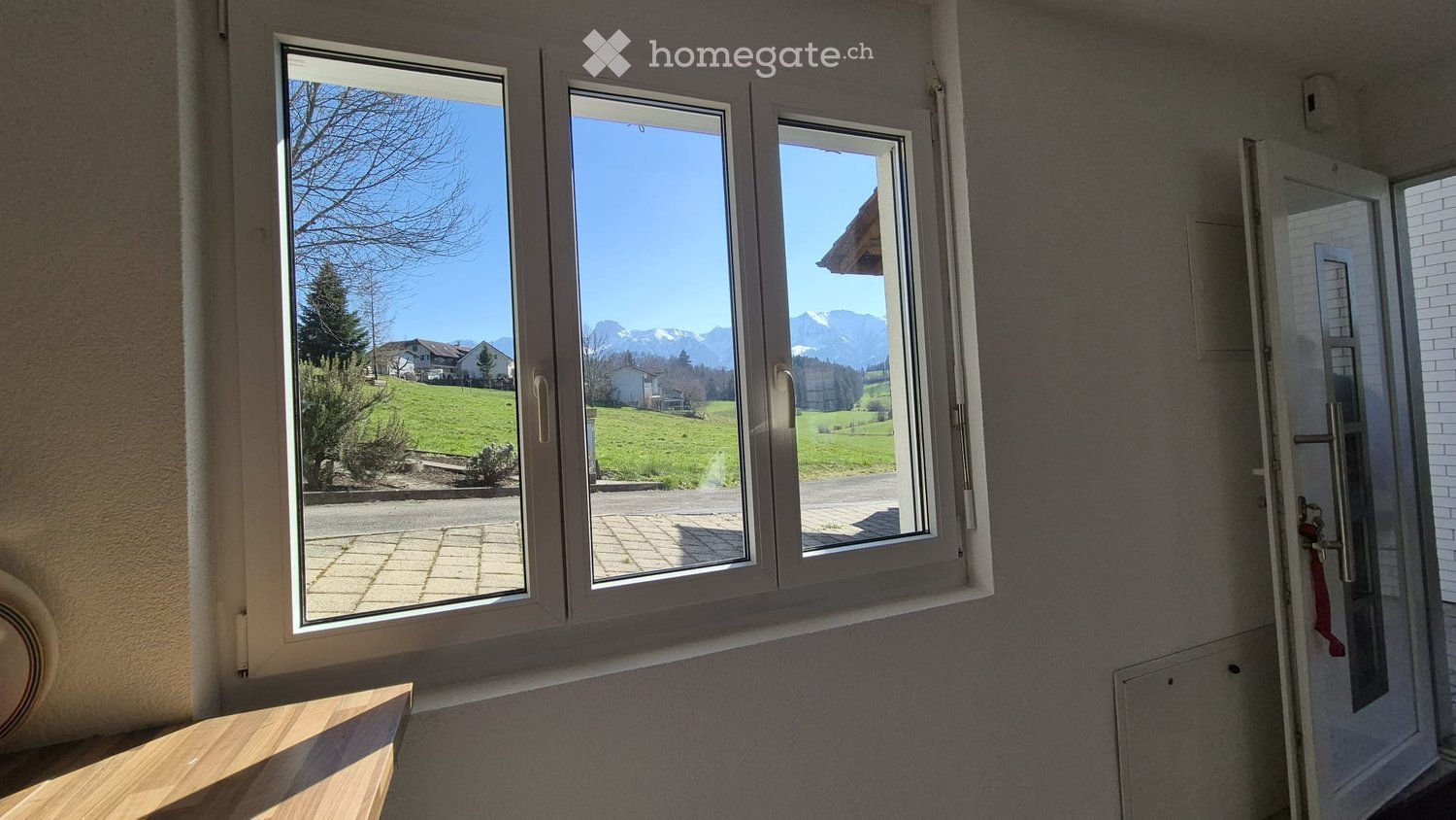 Immobilie in Gurzelen - Freistehendes 2 1/2-Z.-EFH mit Anbau (2 1/2-Z.-EFH), sehr schöner Bergblick im ländlichen Gurzelen - Bild 8