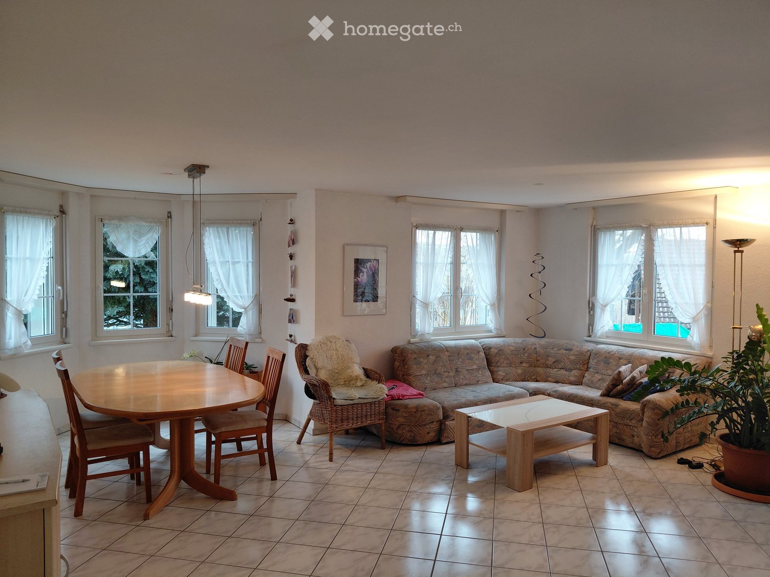 Immobilie in Wiezikon B. Sirnach - Charmantes 4.5-Zimmer-Doppeleinfamilienhaus in ruhiger Lage von Wiezikon - Bild 5