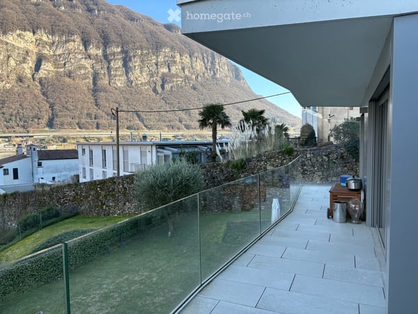 Spacious 1-Room Apartment with Lake and Mountain Views in Riva San Vitale 5