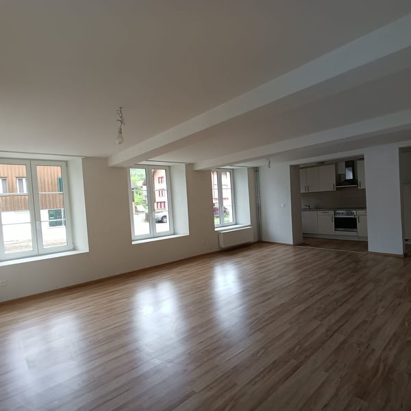 Helle 3-Zimmer-Terrassenwohnung im Erdgeschoss in Wila 1