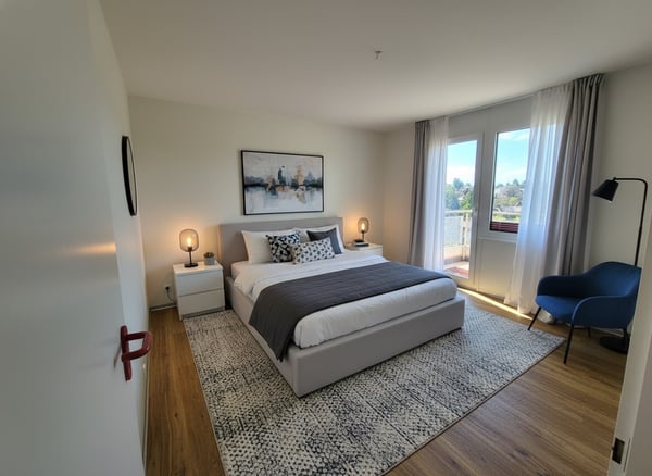 Exceptionnel appartement 5p. 150m² en villa - Terrasse panoramique 40m² - Vue lac, Alps & château 6