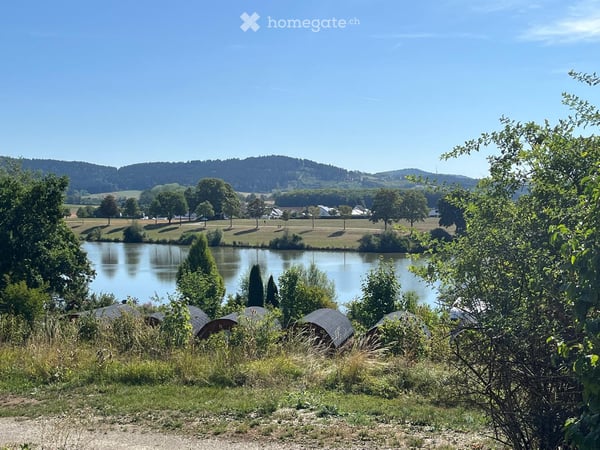 2 identische Mobilheime + Gästehaus, 1.Reihe am See, seltene Gelegenheit! 3