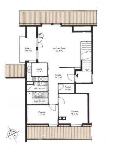4.5-Zimmer-Maisonette-Wohnung in Würenlingen, inkl. 2 TG-Plätzen & Kellerraum 4