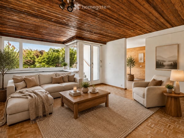 Grosszügige 5.5-Zimmer-Wohnung mit 32 m² Aussenbereich 2