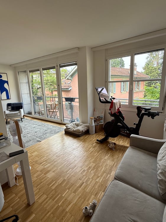 Lease Takeover:  Charming 5-Room Apartment with Balcony & Beautiful Views in Geneva's Eaux-Vives 11