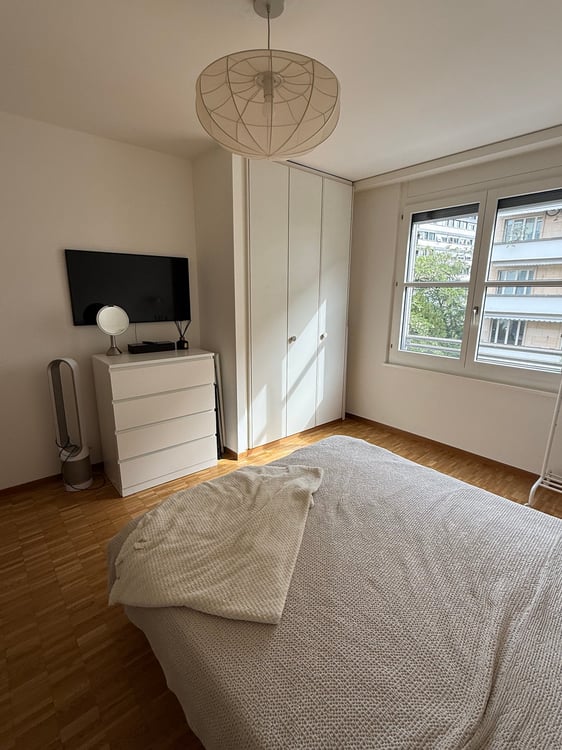 Lease Takeover:  Charming 5-Room Apartment with Balcony & Beautiful Views in Geneva's Eaux-Vives 14