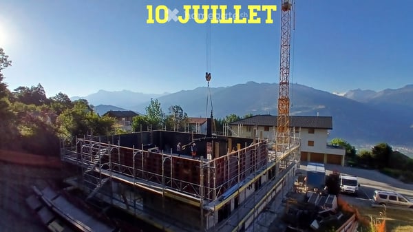 Appartement neuf de 3.5 pièces avec vue panoramique à Arbaz 1