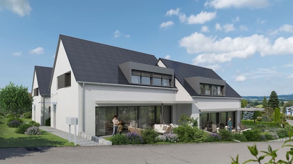 Doppeleinfamilienhaus Hangstrasse 2a, Boswil inkl. Parkplätze 2