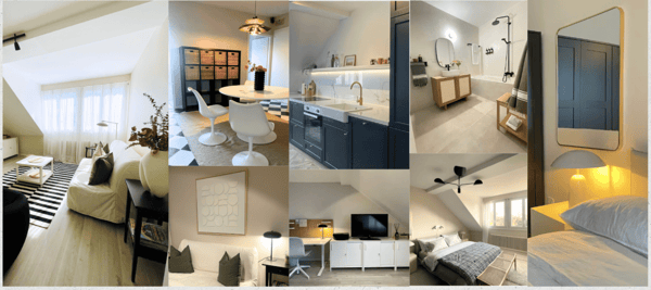 Furnished 2 bedrooms in Champel. 1 to 5 years lease. 1