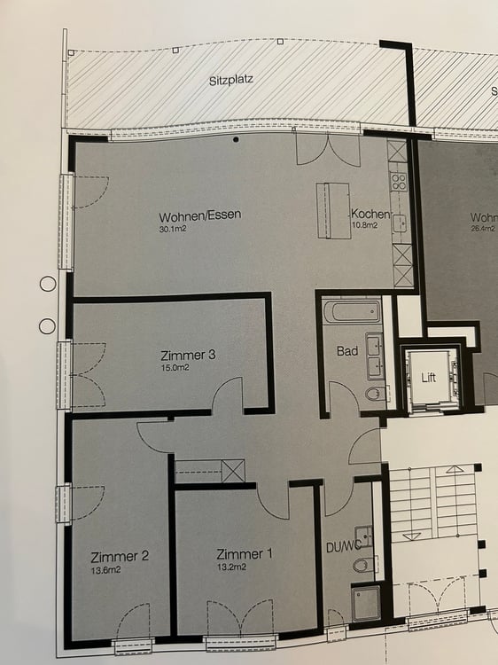 Moderne 4.5-Zimmer-Wohnung mit Balkon und Garage in Opfikon 12