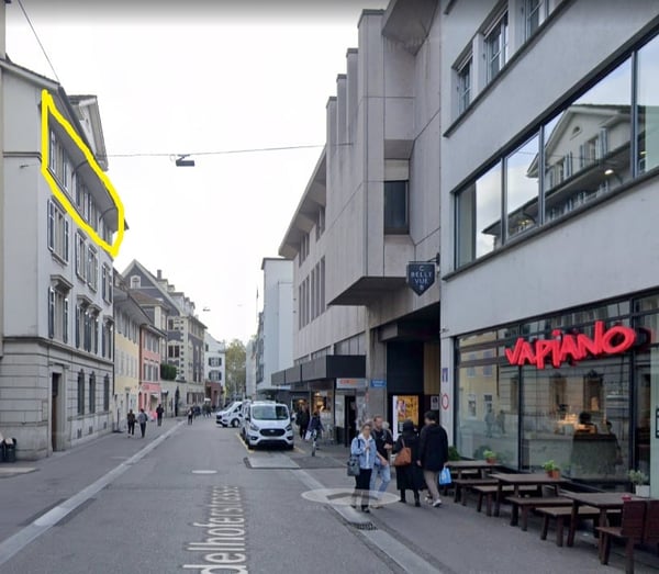 Modernes Büro an der Stadelhoferstrasse, Zürich 5