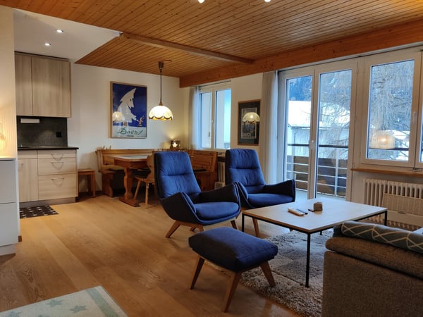 Möblierte 2.5 Zimmer Wohnung in Davos Dorf ab 7. Juni bis 14. November 2026 20