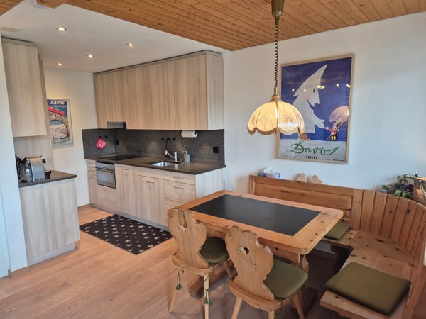 Möblierte 2.5 Zimmer Wohnung in Davos Dorf ab 7. Juni bis 14. November 2026 4