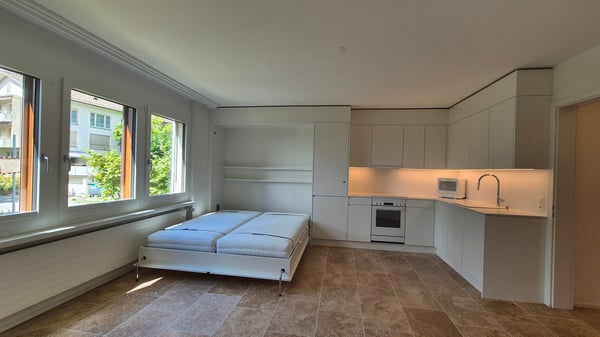 2 Zimmerwohnung mit Schwimmbad- und Saunazugang an Toplage in Zürich 11