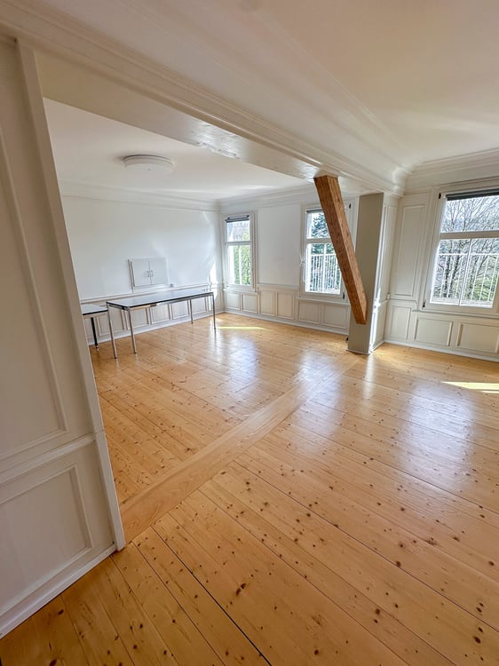 Full-Service-Büro, neben HSG, 3–5 Arbeitsplätze, Villa mit Garten 4