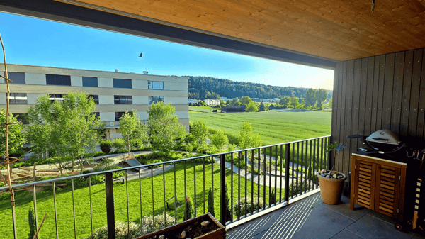 Moderne 3.5-Zimmer-Minergie-Wohnung mit Balkon und Natursicht in Fällanden 2