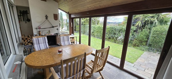 Gepflegtes  Einfamilienhaus mit toller Aussicht in Obfelden 7