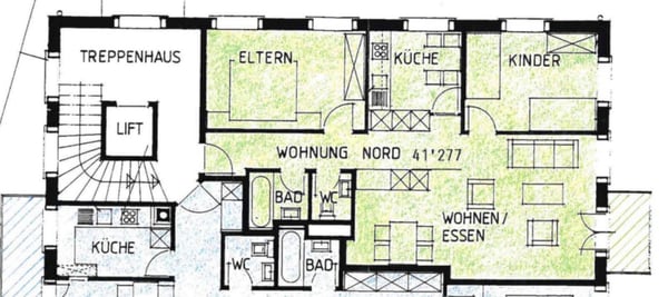 Erstvermietung nach umfassender Renovation: 3.5-Zimmer-Wohnung mit Balkon im 3. OG – Wil SG 5