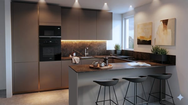 Affittasi appartamento di 4.5 locali con giardino privato e spettacolare vista lago a Massagno 4