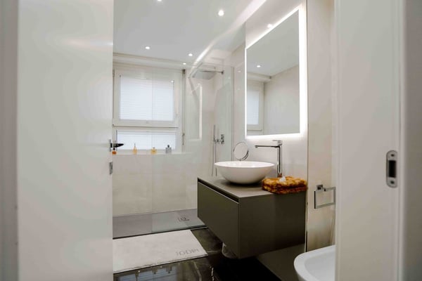 Affittasi appartamento di 4.5 locali con giardino privato e spettacolare vista lago a Massagno 5