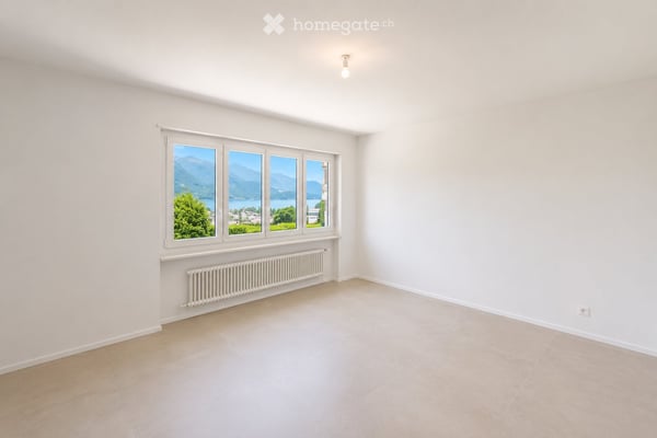 Affittasi appartamento di 4.5 locali con giardino privato e spettacolare vista lago a Massagno 6