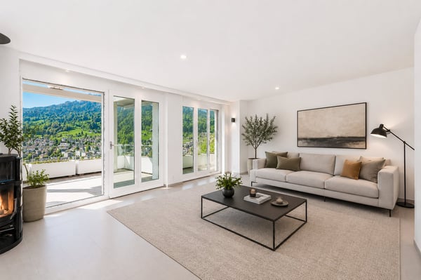 Am Sonnenberg, – exklusive, helle 3½-Zimmer-Terrassenwohnung mit Panoramasicht 4