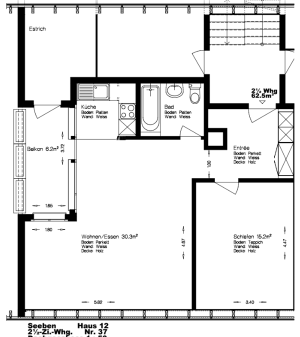 Gemütliche und preiswerte 2.5-Zimmer Dachwohnung mit Balkon 5