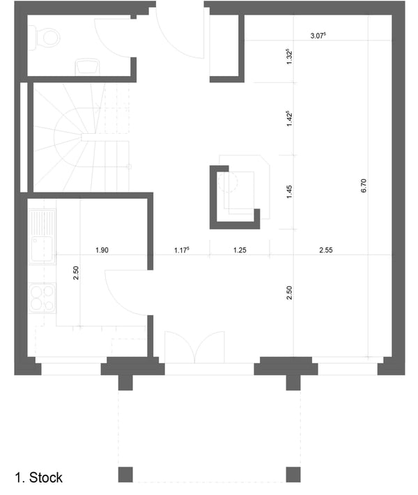 Charmante 4.5-Zimmer-Maisonette (120 m²) mit Balkon, Garten, Garage in Rheineck 19