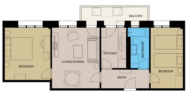 Zentrale 3.5-Zimmer-Wohnung mit Balkon in Küssnacht am Rigi – ab sofort verfügbar! 11