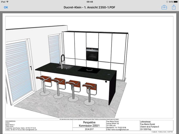 Spacieux appartement de 2.5 pièces au calme, avec grande terrasse et jardin privatif à La-Rosiaz 2