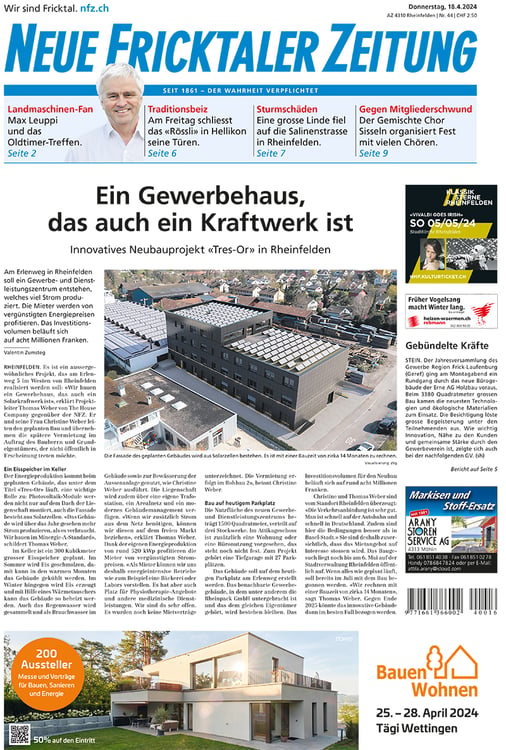 Modernes Büro-Neubauprojekt an zentraler Lage in Rheinfelden mit eigener Stromproduktion 13