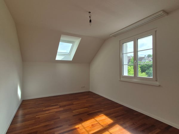 helle 3 1/2 Zimmerdachwohnung mit Cheminée an zentraler Lage nähe See 6