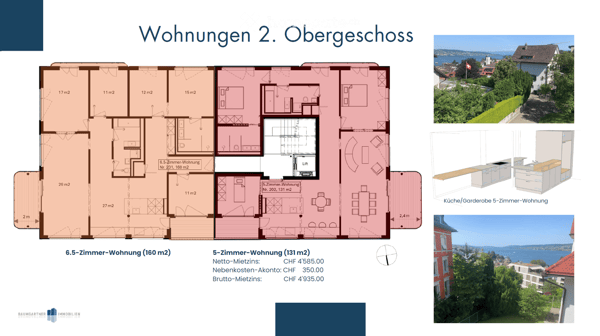 Ruhe und Seesicht an zentraler, erhöhter Lage 6